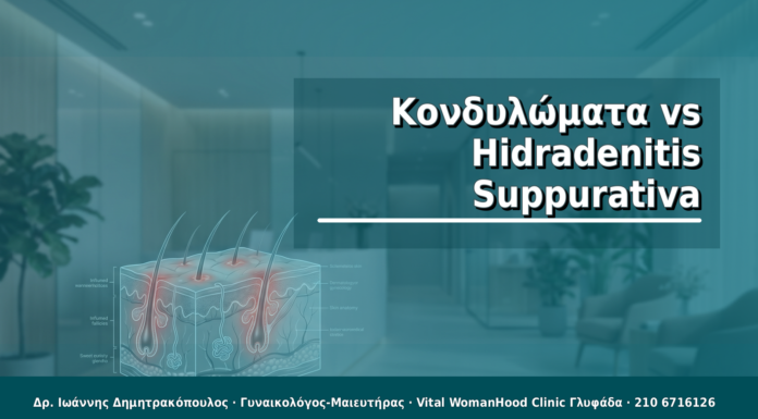 Κονδυλώματα vs Hidradenitis Suppurativa