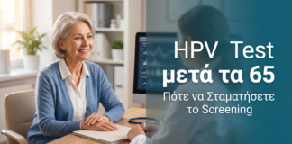 HPV Test μετά τα 65: Πότε να Σταματήσετε το Screening