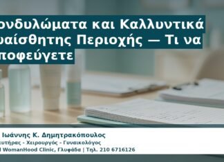Γυναικολόγος Γλυφάδα: Κονδυλώματα και Καλλυντικά Ευαίσθητης Περιοχής — Τι να Αποφεύγετε
