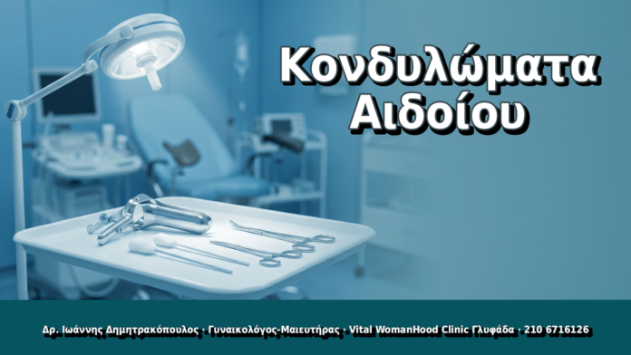 Κονδυλώματα Αιδοίου - Δρ. Ιωάννης Δημητρακόπουλος, Γυναικολόγος Γλυφάδα