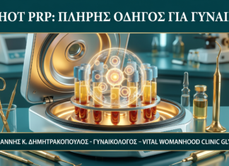 O-Shot (Platelet Rich Plasma Γυναικολογία): Τι Είναι και σε Ποιες Γυναίκες Απευθύνεται
