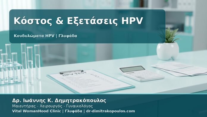 Γυναικολόγος Γλυφάδα: Κονδυλώματα - Κόστος Εξετάσεων, HPV Typing, mRNA HPV Test και Θεραπείας