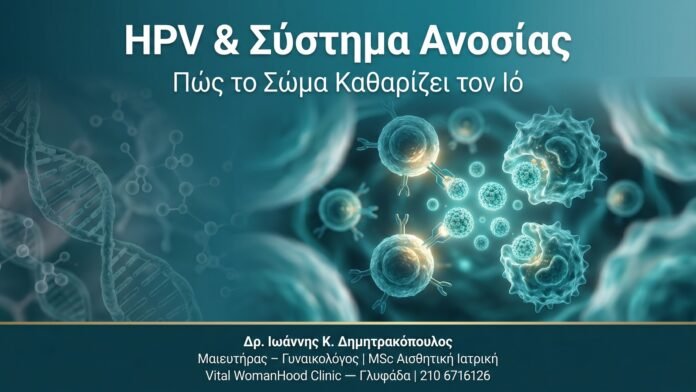 HPV & Σύστημα Ανοσίας — Πώς το Σώμα Καθαρίζει τον Ιό HPV & Σύστημα Ανοσίας — Πώς το Σώμα Καθαρίζει τον Ιό