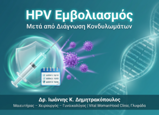 HPV Εμβολιασμός μετά Κονδυλώματα - Δρ. Ιωάννης Δημητρακόπουλος Γλυφάδα