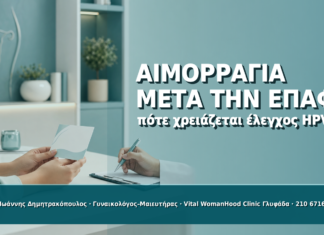 HPV και Αιμορραγία μετά την Επαφή: Πότε Χρειάζεται Έλεγχος HPV και Αιμορραγία μετά την Επαφή: Πότε Χρειάζεται Έλεγχος - Δρ. Ιωάννης Δημητρακόπουλος