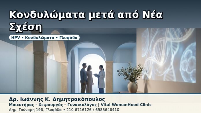 Κονδυλώματα μετά από Νέα Σχέση - Δρ. Ιωάννης Κ. Δημητρακόπουλος