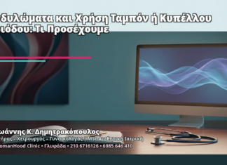 Κονδυλώματα και Χρήση Ταμπόν ή Κυπέλλου Περιόδου: Τι Προσέχουμε - Δρ. Ιωάννης Κ. Δημητρακόπουλος