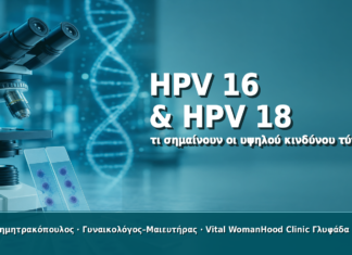 HPV 16 & HPV 18: Τι Σημαίνουν οι Υψηλού Κινδύνου Τύποι