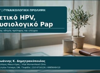 Θετικό HPV, Φυσιολογικό Pap - Γυναικολόγος Γλυφάδα: Θετικό HPV Test με Φυσιολογικό Pap — Τι Σημαίνει και Τι Κάνουμε από τον Δρ. Ιωάννη Κ. Δημητρακόπουλο, Γυναικολόγο-Μαιευτήρα στη Γλυφάδα