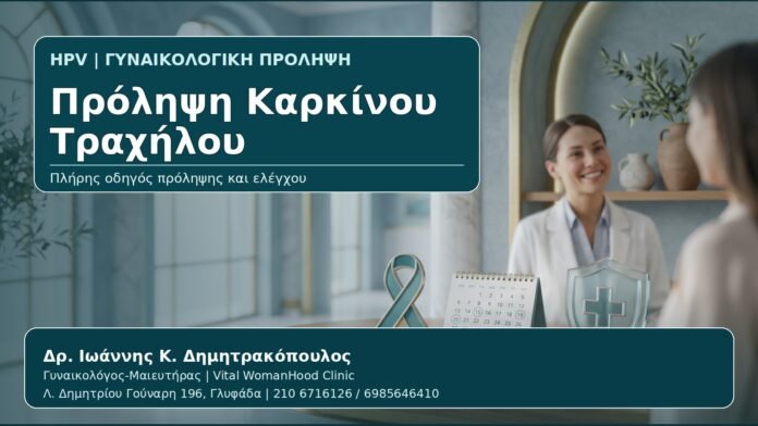 Πρόληψη Καρκίνου Τραχήλου - Γυναικολόγος Γλυφάδα: HPV και Πρόληψη Καρκίνου Τραχήλου — Ολοκληρωμένο Πλάνο Ελέγχου από τον Δρ. Ιωάννη Κ. Δημητρακόπουλο, Γυναικολόγο-Μαιευτήρα στη Γλυφάδα