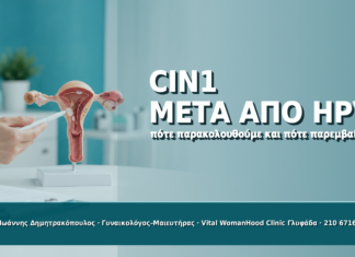 CIN1 μετά από HPV: Πότε Παρακολουθούμε και Πότε Παρεμβαίνουμε - Δρ. Ιωάννης Δημητρακόπουλος