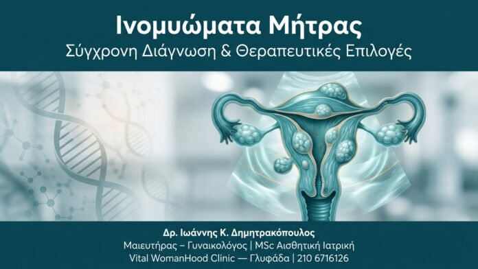 Ινομυώματα Μήτρας — Σύγχρονη Διάγνωση & Θεραπευτικές Επιλογές
