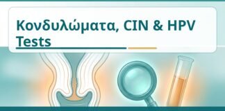 Κονδυλώματα, CIN & HPV Tests - Δρ. Ιωάννης Κ. Δημητρακόπουλος