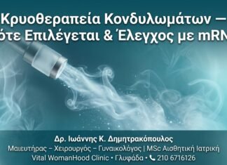 Κρυοθεραπεία Κονδυλωμάτων — Πότε Επιλέγεται & Έλεγχος με mRNA