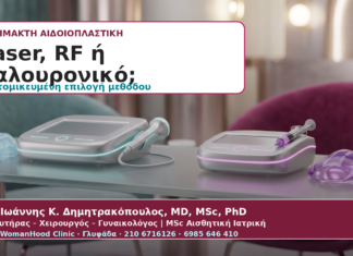 Laser, RF ή Υαλουρονικό στην Αναίμακτη Αιδοιοπλαστική: Πώς Επιλέγεται η Μέθοδος