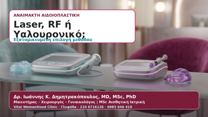 Laser, RF ή Υαλουρονικό στην Αναίμακτη Αιδοιοπλαστική: Πώς Επιλέγεται η Μέθοδος Laser, RF ή Υαλουρονικό στην Αναίμακτη Αιδοιοπλαστική: Πώς Επιλέγεται η Μέθοδος