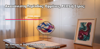 Ακανόνιστη Περίοδος: Ορμόνες, PCOS ή Στρες; - Δρ. Ιωάννης Κ. Δημητρακόπουλος