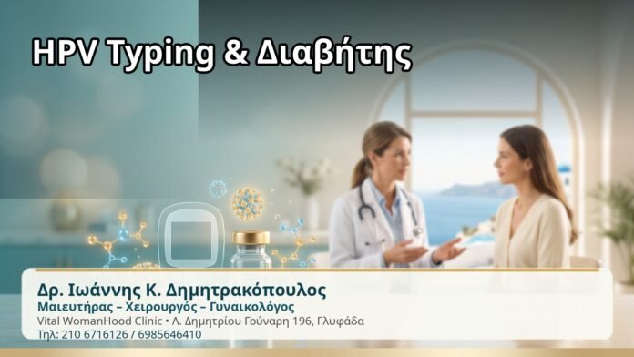 HPV Typing & Διαβήτης HPV Typing & Διαβήτης - Δρ. Ιωάννης Κ. Δημητρακόπουλος