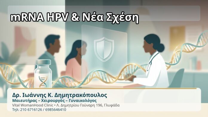 mRNA HPV & Νέα Σχέση mRNA HPV & Νέα Σχέση - Δρ. Ιωάννης Κ. Δημητρακόπουλος