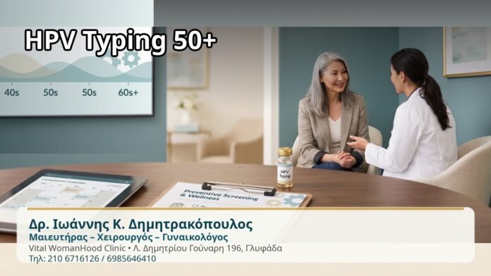 HPV Typing 50+ - Δρ. Ιωάννης Κ. Δημητρακόπουλος