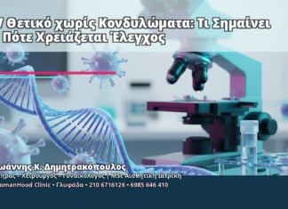 HPV Θετικό χωρίς Κονδυλώματα: Τι Σημαίνει και Πότε Χρειάζεται Έλεγχος - Δρ. Ιωάννης Κ. Δημητρακόπουλος
