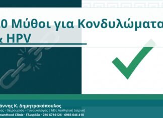 20 Μύθοι για Κονδυλώματα & HPV - Δρ. Ιωάννης Κ. Δημητρακόπουλος
