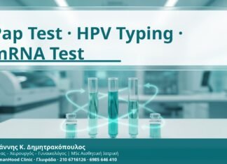 Pap Test · HPV Typing · mRNA Test - Δρ. Ιωάννης Κ. Δημητρακόπουλος