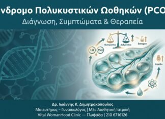 Σύνδρομο Πολυκυστικών Ωοθηκών (PCOS) — Διάγνωση, Συμπτώματα & Θεραπεία