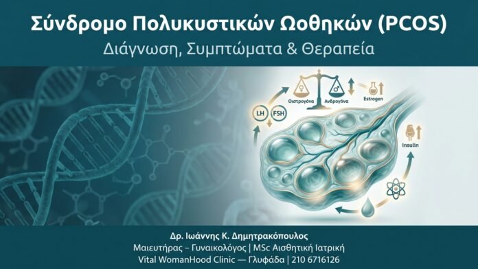 Σύνδρομο Πολυκυστικών Ωοθηκών (PCOS) — Διάγνωση, Συμπτώματα & Θεραπεία