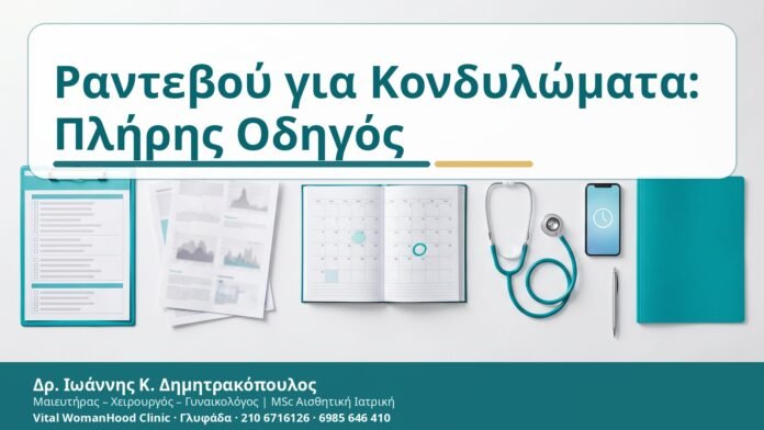 Ραντεβού για Κονδυλώματα: Πλήρης Οδηγός - Δρ. Ιωάννης Κ. Δημητρακόπουλος