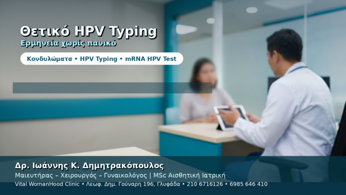Θετικό HPV Typing — Πώς Ερμηνεύεται Χωρίς Πανικό