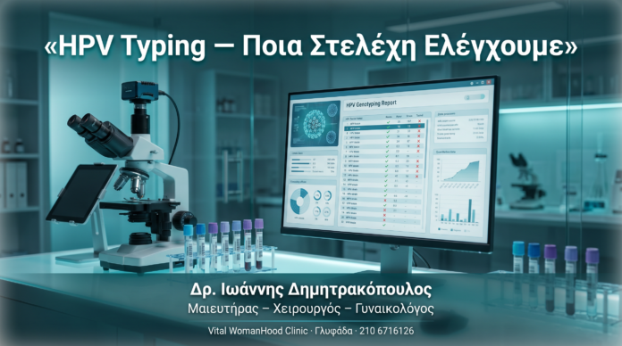 HPV Typing Γλυφάδα — Ποια Στελέχη Ελέγχουμε και Γιατί HPV Typing Γλυφάδα — Ποια Στελέχη Ελέγχουμε και Γιατί