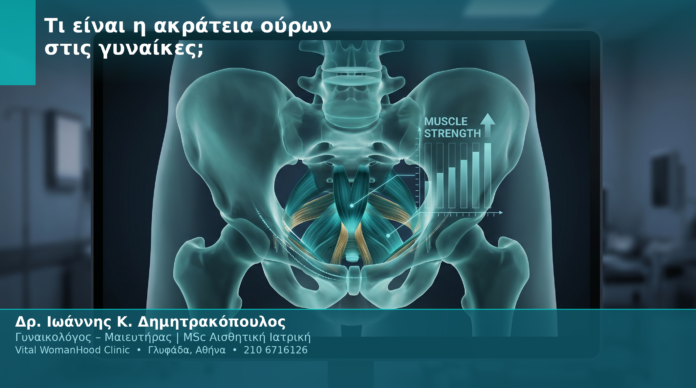 Τι είναι η ακράτεια ούρων στις γυναίκες;