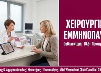Χειρουργική Εμμηνόπαυση: Τι Αλλάζει μετά την Ωοθηκεκτομή