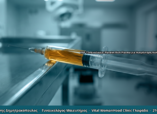 PRP Γυναικολογία: Platelet-Rich Plasma για Αναγέννηση Κολπικών Ιστών