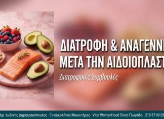 Διατροφή & Αναγέννηση μετά την Αιδοιοπλαστική Διατροφή & Αναγέννηση μετά την Αιδοιοπλαστική