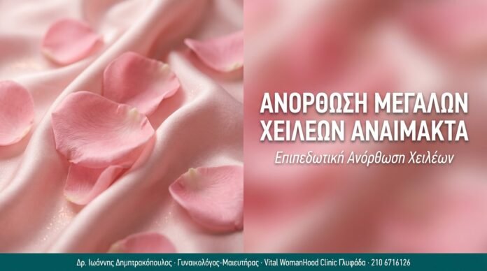 Ανόρθωση Μεγάλων Χειλέων Αναίμακτα
