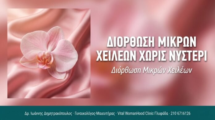 Διόρθωση Μικρών Χειλέων Χωρίς Νυστέρι Διόρθωση Μικρών Χειλέων Χωρίς Νυστέρι