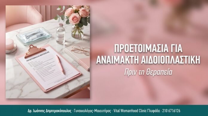 Προετοιμασία για Αναίμακτη Αιδοιοπλαστική Προετοιμασία για Αναίμακτη Αιδοιοπλαστική