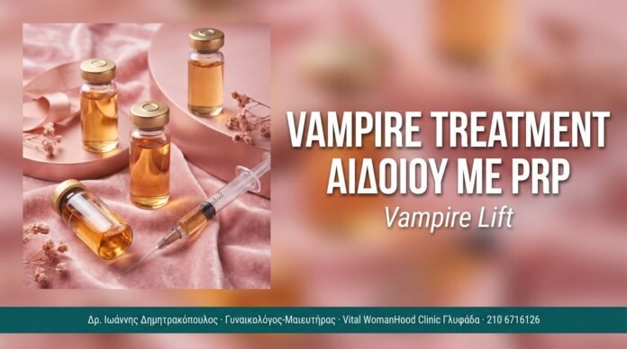 Vampire Treatment Αιδοίου με PRP Vampire Treatment Αιδοίου με PRP