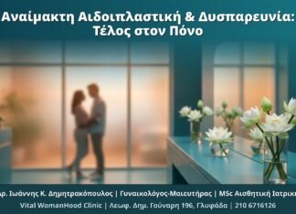 Αναίμακτη Αιδοιπλαστική & Δυσπαρευνία: Τέλος στον Πόνο