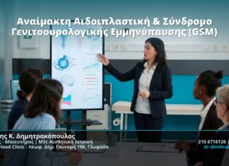 Αναίμακτη Αιδοιπλαστική & Σύνδρομο Γενιτοουρολογικής Εμμηνόπαυσης (GSM)