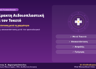 Αναίμακτη Αιδοιοπλαστική μετά τον Τοκετό