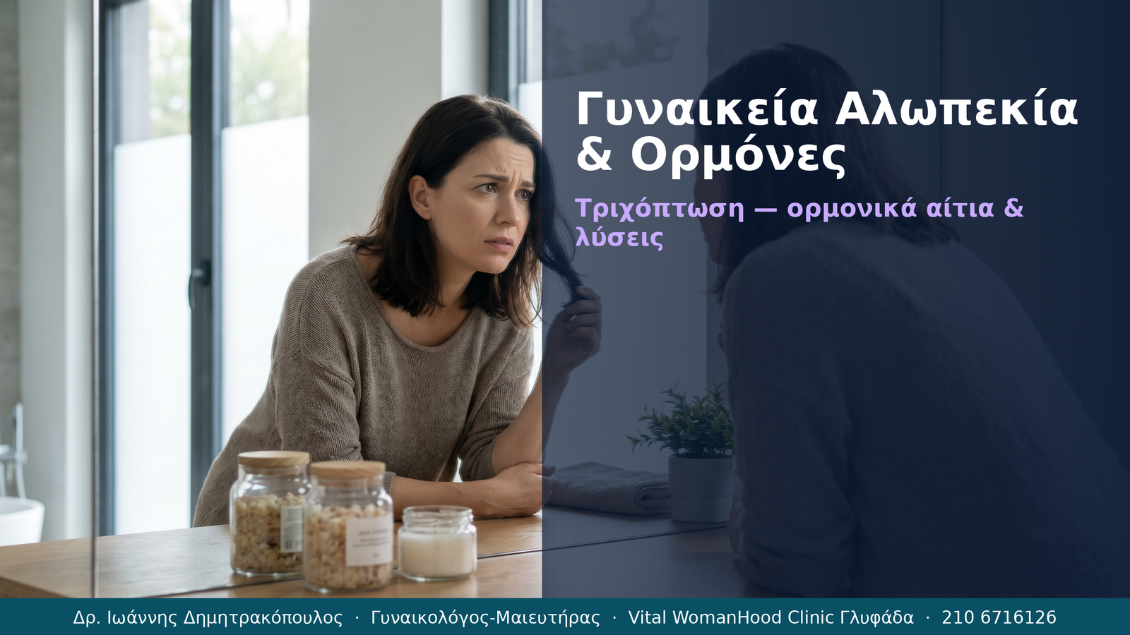 Γυναικεία Αλωπεκία & Ορμόνες