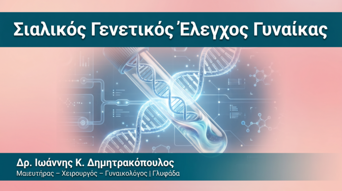 Σιαλικός Γενετικός Έλεγχος Γυναίκας Σιαλικός Γενετικός Έλεγχος Γυναίκας — Δρ. Δημητρακόπουλος Γλυφάδα