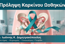 Πρόληψη Καρκίνου Ωοθηκών — Δρ. Δημητρακόπουλος Γλυφάδα