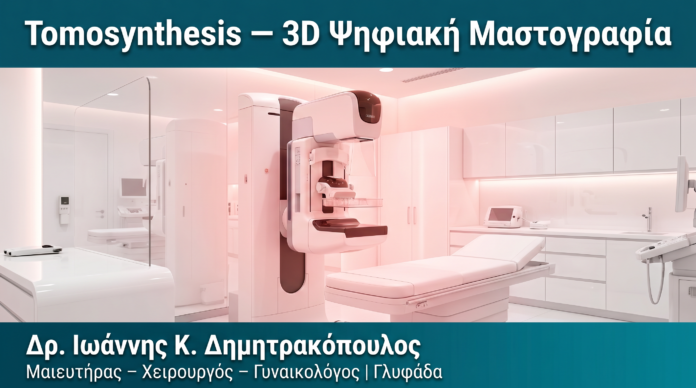Tomosynthesis — 3D Ψηφιακή Μαστογραφία — Δρ. Δημητρακόπουλος Γλυφάδα