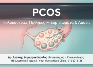 PCOS — Πολυκυστικές Ωοθήκες: Συμπτώματα & Αντιμετώπιση