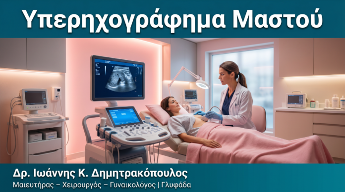 Υπερηχογράφημα Μαστού — Δρ. Δημητρακόπουλος Γλυφάδα