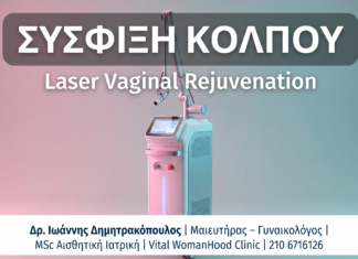 Σύσφιξη Κόλπου Laser: Vaginal Rejuvenation χωρίς Χειρουργείο